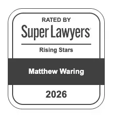 Super Lawyers Rising Stars 2026 — Matthew Waring